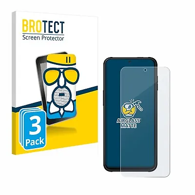 3x Matte Glass Screen Protector For Samsung Galaxy Xcover 6 Pro Anti-Glare • £10.99