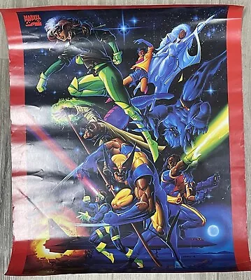 X-Men Promo Poster Art 1994 Animated Series Ken Steacy Art Print RARE  • $20