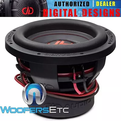 Dd Audio 610e-d4 10  Car Sub Woofer 2400w Dual 4-ohm Subwoofer Bass Speaker New • $225