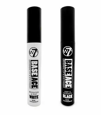 W7 BASE ACE Eye Lips Primer BLACK Or WHITE Universal Lip & Eye Primer • £5.99