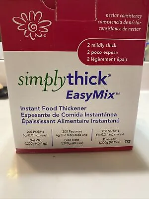 $55 • Buy SimplyThick Easy Mix Food & Drink Thickener Nectar 200 Count 