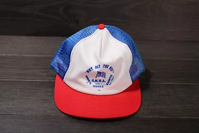 Vintage UMWA United Mine Workers Of America Snapback Hat Trumka Why Not The Best • $7.50