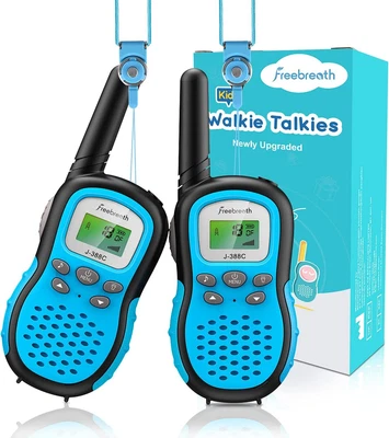 £15.99 • Buy 2PCS Walkie Talkies Kids Boys Girls 16 Channels Children's Toy 3M With LCD Torch