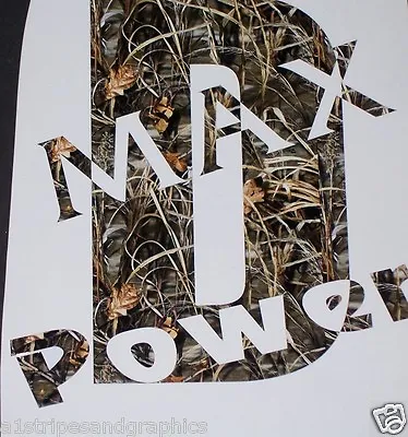 D MAX Powered Real Tree M4 Camo Decal Decals Sticker Duramax GMC 2500 3500  • $9.99
