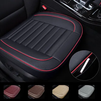 Universal Car Front Seat Cover Leather Bottom Cushion Protector Anti-slip Padded • $15.28