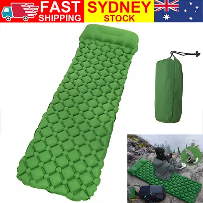 Inflatable Sleeping Pads Camping Mat Air Mattress Lightweight Ultralight Hiking • $26.99