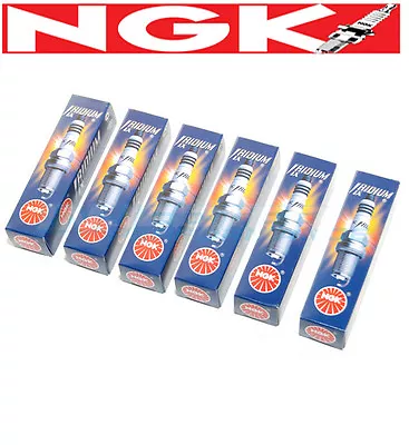 NGK Iridium Spark Plugs BKR6EIX-11 X 6 • $129.36