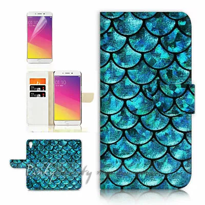 Abstract TPU Phone Wallet Case Cover For New Optus X Start  - 21694 • $13.99