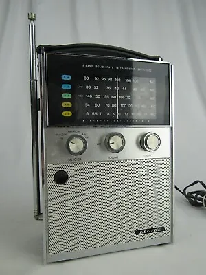 $59.99 • Buy Vintage Radio LLOYD'S 9N57B-37A Transistor Portable MULTI-BAND 1970s JAPAN Works
