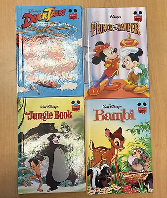 Disney’s Wonderful World Of Reading Children’s Books Lot Of 4 Hardcover • $8.99