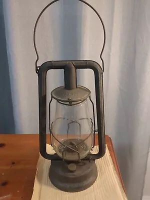 Vintage Old Rare Dietz Fitzall Kerosene Lamp Lantern Clear Globe New York USA • $67.68