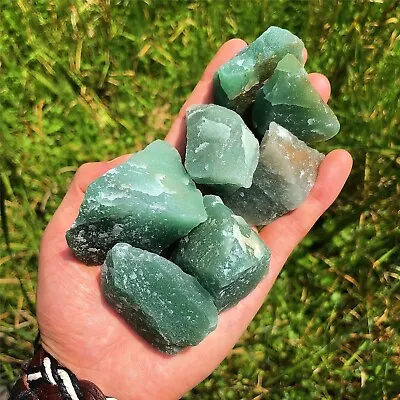 Raw Rough Green Aventurine Large Chunks Healing Reiki Crystal Mineral Rocks Gift • $7.50