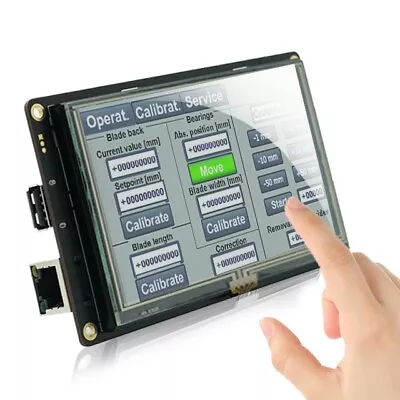 7.0  HMI TFT LCD Panel With Driver + Controller Board + Program Support Any MCU • $126.89