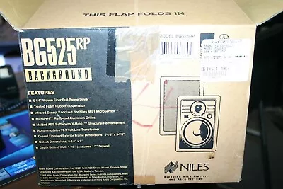 NILES BG525RP Blueprint Series In-wall Loudspeakers • $79