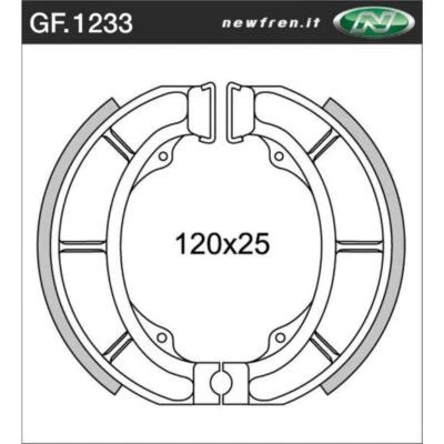 $54.81 • Buy Rear Brake Pads For Italjet 50 Torpedo 1998 To 2003