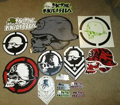 METAL MULISHA Mega Pack Of 15 Logo STICKER Decal Motocross Decal Set Lot Fmx Mma • $17.99