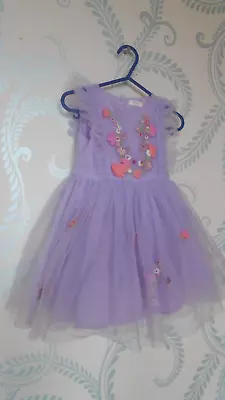 TODDLER Age 24 Months  NEXT  PALE LILAC/PINK WEDDING/PARTY DRESS NEW • £11.99