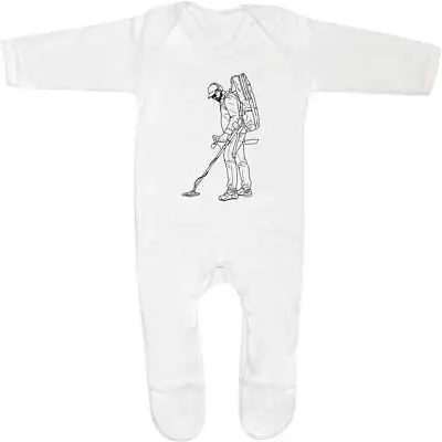 £9.99 • Buy 'Metal Detecting' Baby Romper Jumpsuits / Sleep Suits (SS035771)