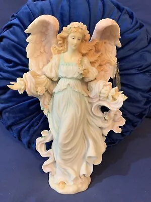 1995 Roman Seraphim Classics Alyssa Natures Angel 8138 Angel Figurine 12” • $149.99