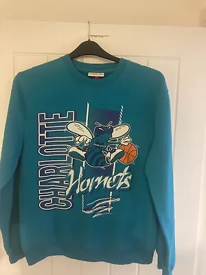 Mitchell & Ness Retro Charlotte Hornets Fleece Sweatshirt (Medium) • £20