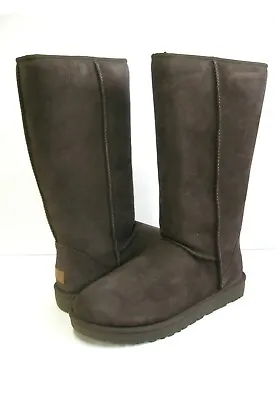 Ugg Classic Tall Ii Women Boots Suede Chocolate Us 7 /uk 5 /eu 38 • $175