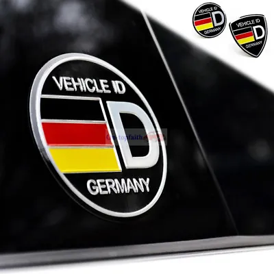 FIT FOR VW MK7 MK6 MK5 Wolfsburg Round Viehcle ID Germany Badge Emblem Sticker • $10.98