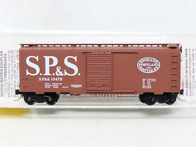 N Scale Micro-Trains MTL 20246 SP&S Spokane Portland & Seattle 40' Box Car 13475 • $24.95