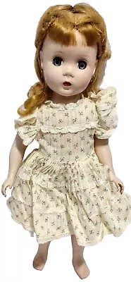 Vintage Madame Alexander Maggie Doll ? 14  Jeanstyles By SB Snap Closure Dress • $59