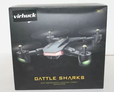 Virhuck WiFi FPV Foldable RC Quadcopter - 720P Camera - G-Sensor Remote Control • $42.46