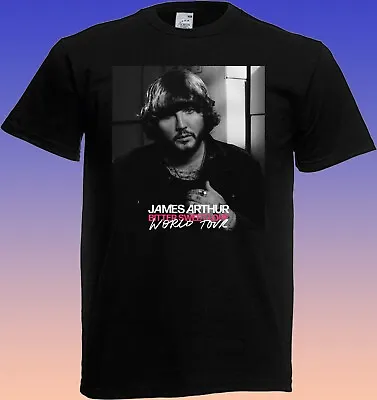 James Arthur Tour 2024  T Shirt Kids & Unisex Adults Sizes Black Or White • £14.99