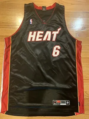 $199.99 • Buy Vintage Eddie Jones Miami Heat Authentic Nike NBA Jersey Size 56 RARE