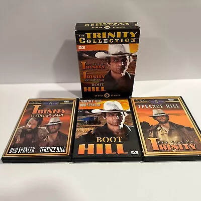 The Trinity Collection (3-Disc DVD Box Set) - Western Movies Hill & Spencer Mint • $14.99