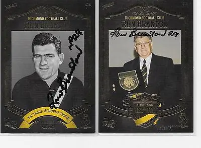 $59 • Buy Richmond Hall Of Fame  Cards Signed By Ron Branton  /mint Condition