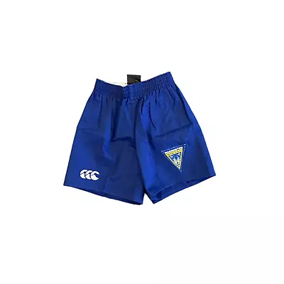 Warrington Wolves Rugby Shorts (Size 2y) Kid's Canterbury Home Shorts - New • £7.99