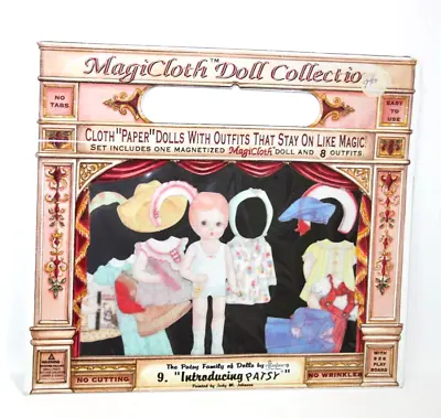 Magicloth Doll Collection Patsy Family Dolls Vintage 1995 Magnetic Paper Dolls • $20