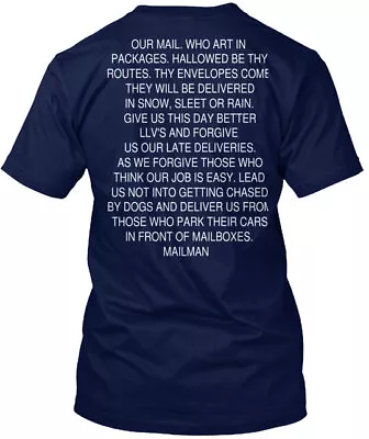Mail Carrier's Prayer Postal Tee T-shirt • $21.97