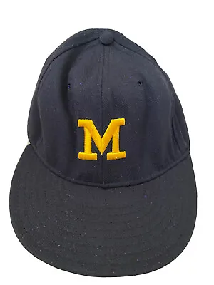 Michigan Wolverines Vintage Hat Cap Size 7 3/8 Pro Line Cap Co. Pro Model  • $44.99