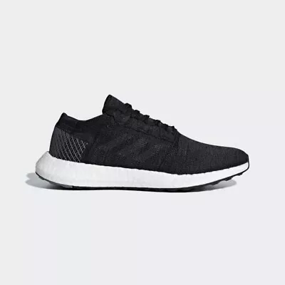 Adidas Pureboost Go Sneakers Shoes Runners Trainers - Black/White • $149