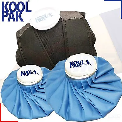 Koolpak Ice Bag Small Medium Large Compress Cold Therapy Neoprene Wrap • £6.95