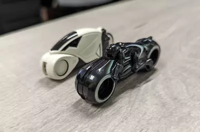 Disney Tron Legacy USB Light Cycle's : Kevin Flynn & Sam Flynn - WORKING! • $49.99