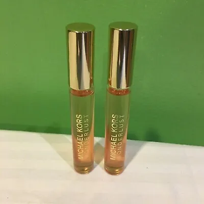 2 New Michael Kors Wonderlust Eau De Parfum Rollerball Perfume No Box  .34 Oz  • $22.99