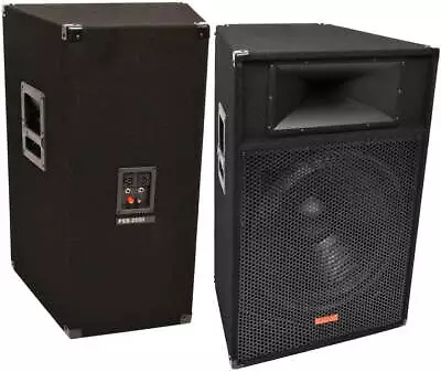 Mr Dj Patron PSS-1700 Pro Audio Single 15  Passive 2-Way DJ/PA Loudspeaker • $149.99