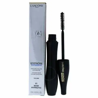 Lancome Hypnose Custom-wear Volume Mascara 6ml Black 01 Waterproof - New & Boxed • £22.95