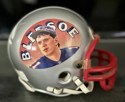 $14.99 • Buy Drew Bledsoe New England Patriots Mini-Helmet 3.5 Inches