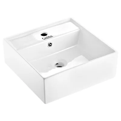 Cefito Bathroom Basin Ceramic Sink Vanity Basins Above Counter White Wash Bowl • $55.21