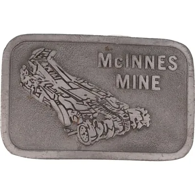 McInnes Coal Mine Mining Pike County Kentucky Miner 1980s Vintage Belt Buckle • $75