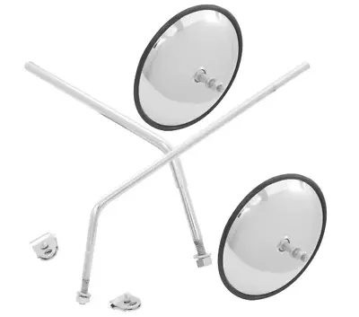 Pair Chrome Mirror Vw Combi Kombi Bus T1 • $160