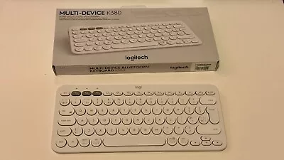 Logitech K380 Multi-Device Bluetooth Keyboard - White [BOXED] • £20