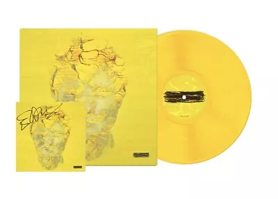 Ed Sheeran Vinyl -  Subtract - Yellow Vinyl With Signed Art Card • $120