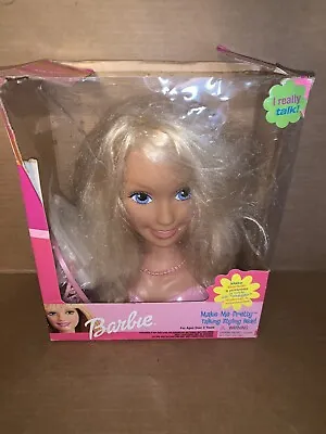 Vintage Mattel Barbie Make-Me Pretty Talking Styling Head • $49.99